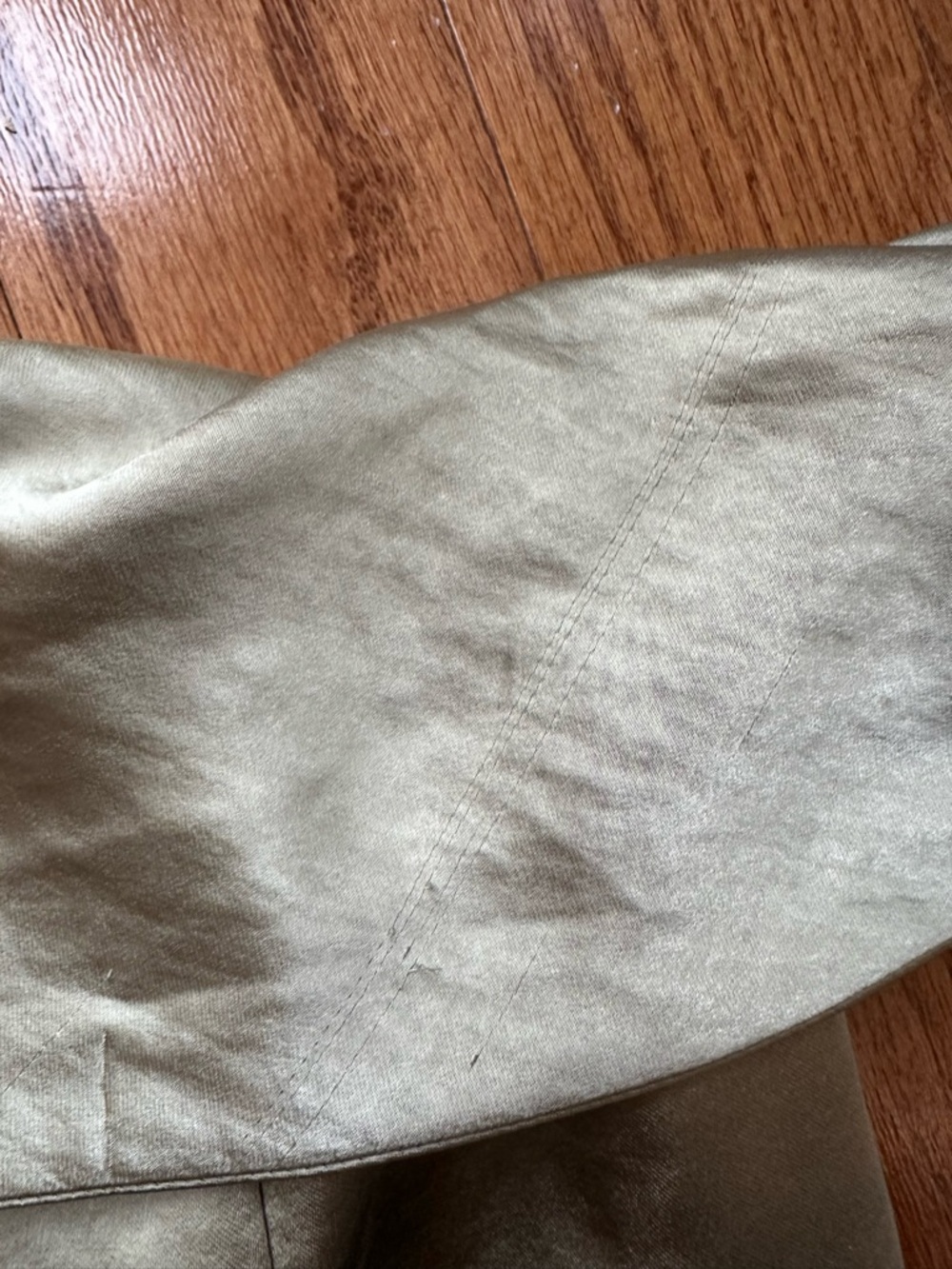 Meshki Sage Green Off Shoulder Corset Top Zip Back Size S - Picture 6 of 6